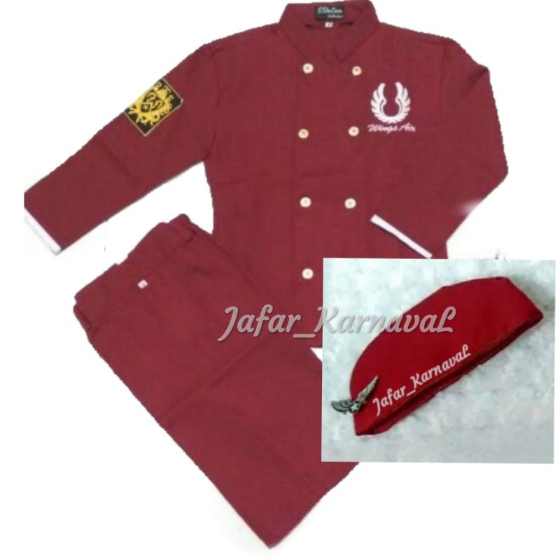 BAJU PRAMUGARI ANAK /BAJU PRAMUGARI CILIK/BAJU PROFESI PRAMUGARI