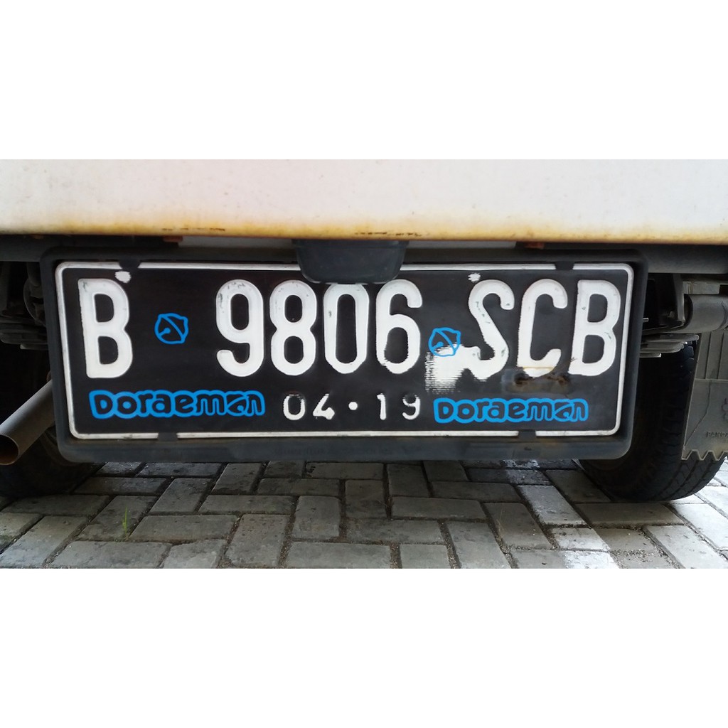 Stiker Plat Nomor / Stiker Plat Motor / Stiker Plat Mobil