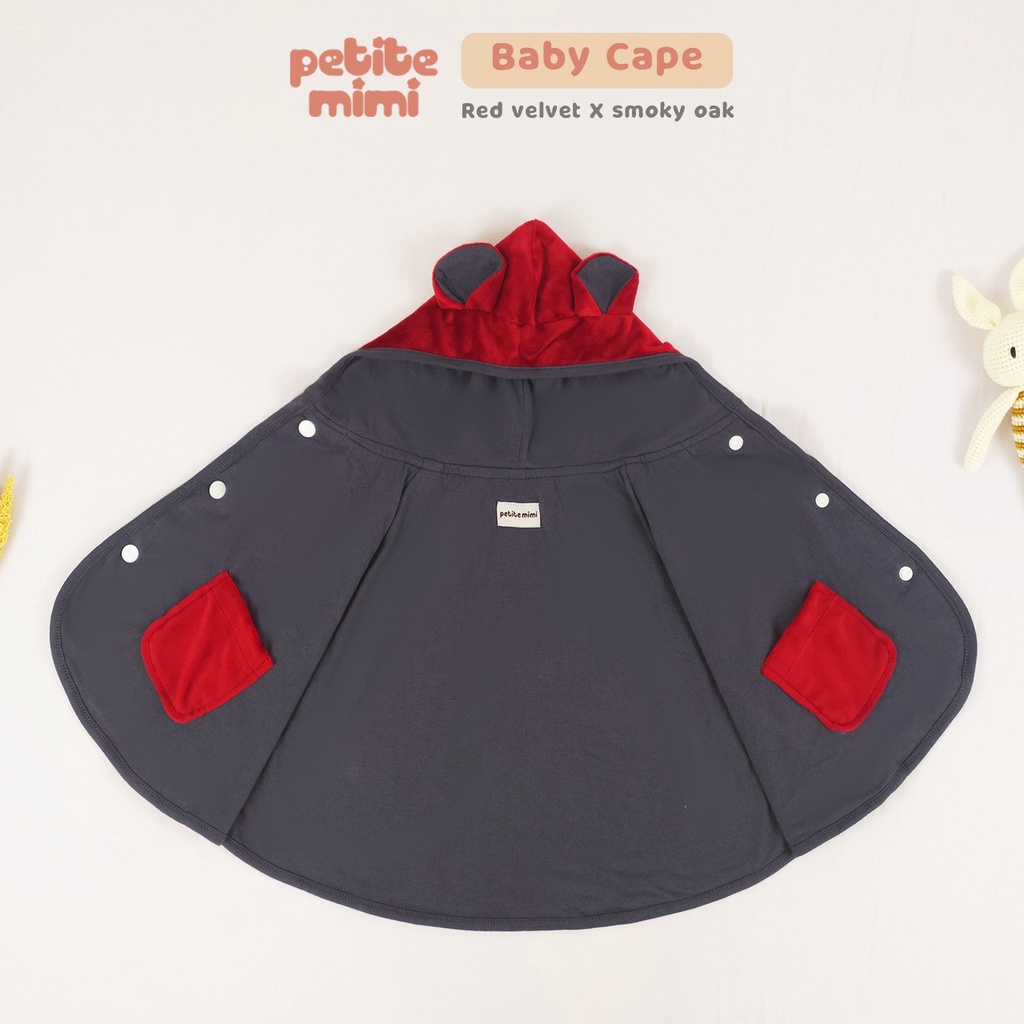 PETITE MIMI JAKET BAYI BABY CAPE SELIMUT BOLAK BALIK SELIMUT ANAK HALUS SUPER LEMBUT