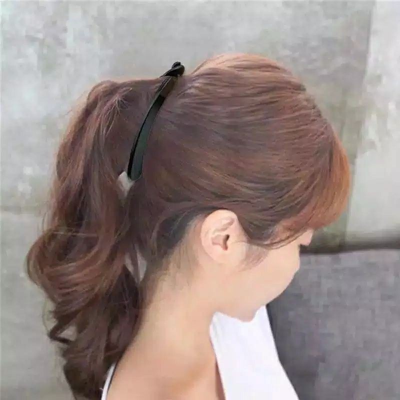 HAIR CLIP JEPIT RAMBUT PISANG WARNA HITAM SIMPLE JEDAI RANDOM JEPITAN