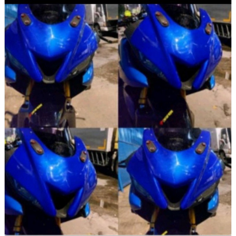 cover kedok headlamp sipit Yamaha R15 V3 model Yamaha R6
