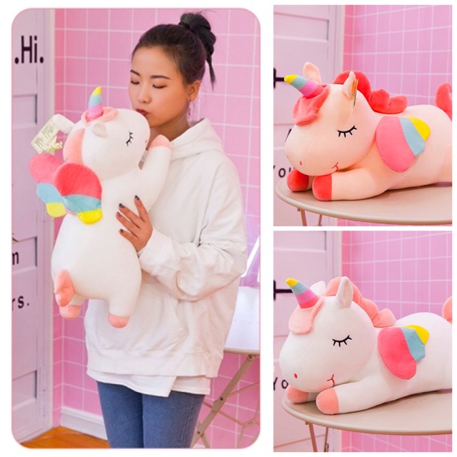 BONEKA UNICORN KUDA PONY SUPER LEMBUT