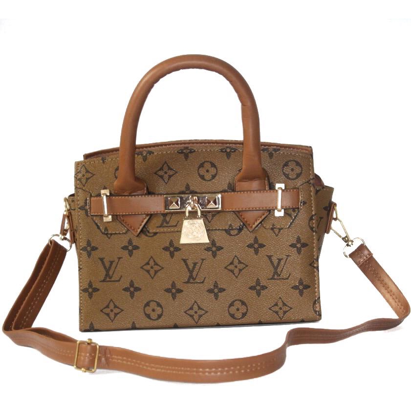 LV gembok jajargenjang / BISA COD / TAS PAKETAN / PAKET / LOKAL / SELEMPANG / WANITA / TERMUrah