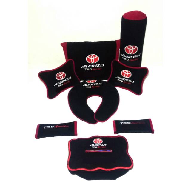 Bantal mobil Avanza TRD Sportivo Headrest mobil sandaran jok mobil