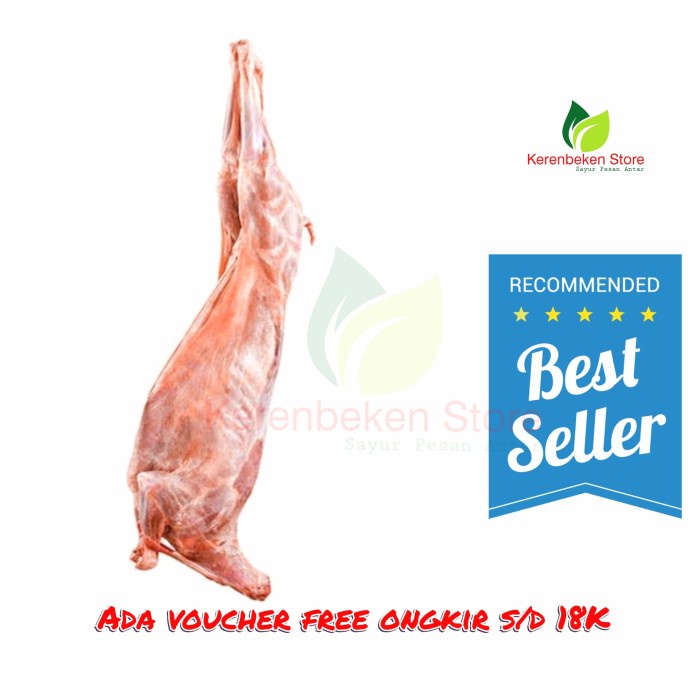 

kambing utuh - kambing guling per ekor - 7 s/d 9 Kg