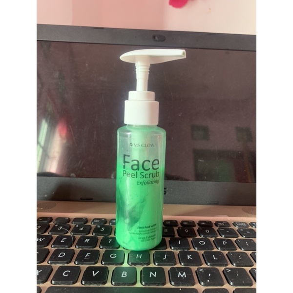 Preloved Ms Glow Face Peel Scrub