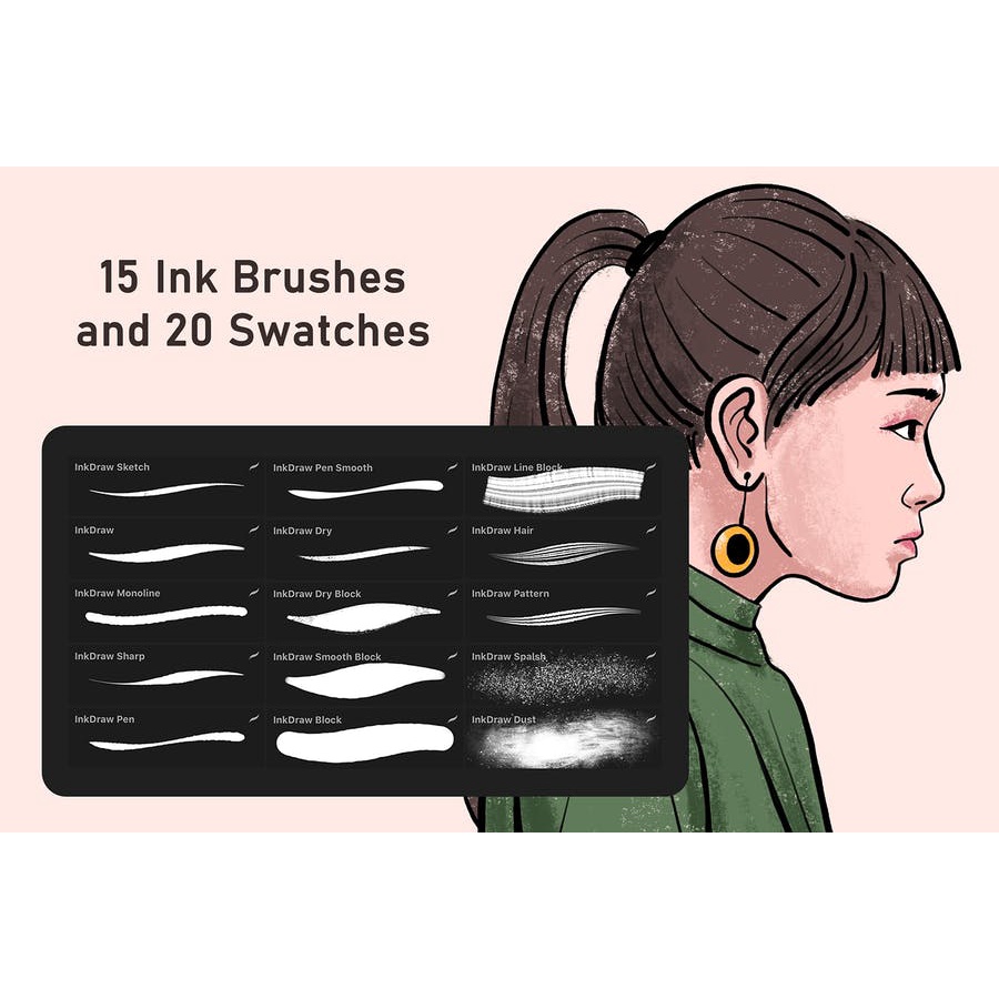 Inkdraw Procrate Brushes