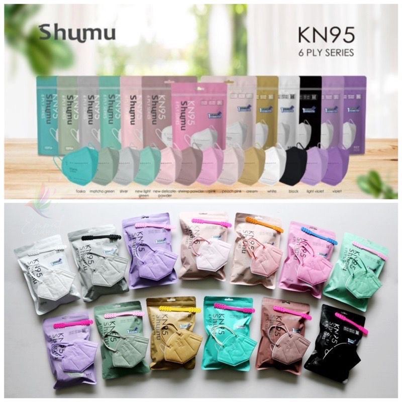 [ SHUMU ] Masker Shumu KN95 Mask 6Ply isi 10pcs Hight Quality Premium Mask Kesehatan