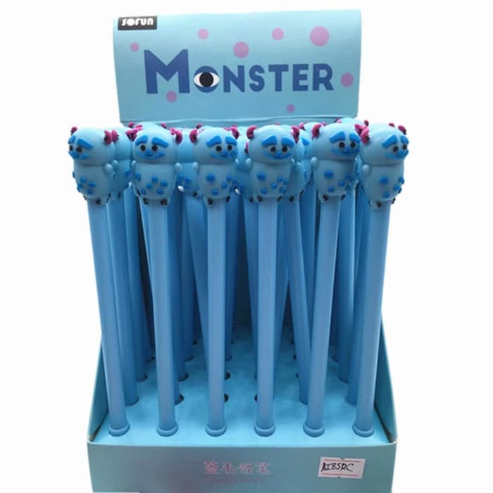 

Pulpen Gel Unik / Pen Gel Monster Biru Imut