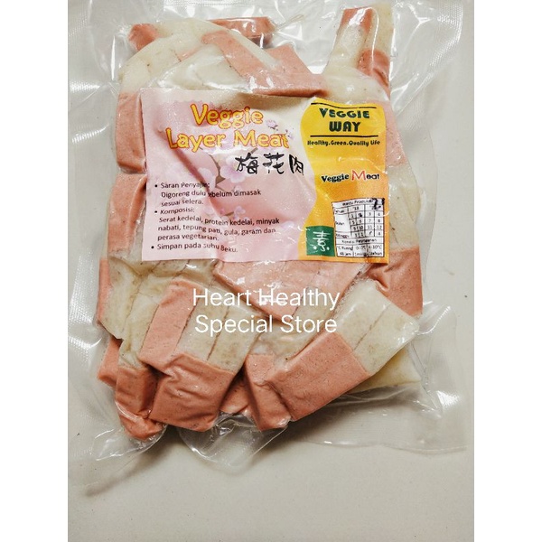 

Veggieway Layer meat iris Vegetarian 420g