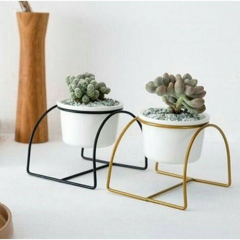 Rak Pot Bunga - Rak besi unik