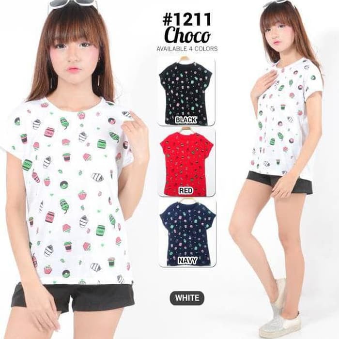 Pakaian Fashion Wanita Belle Fashion Baju Atasan Kaos Murah