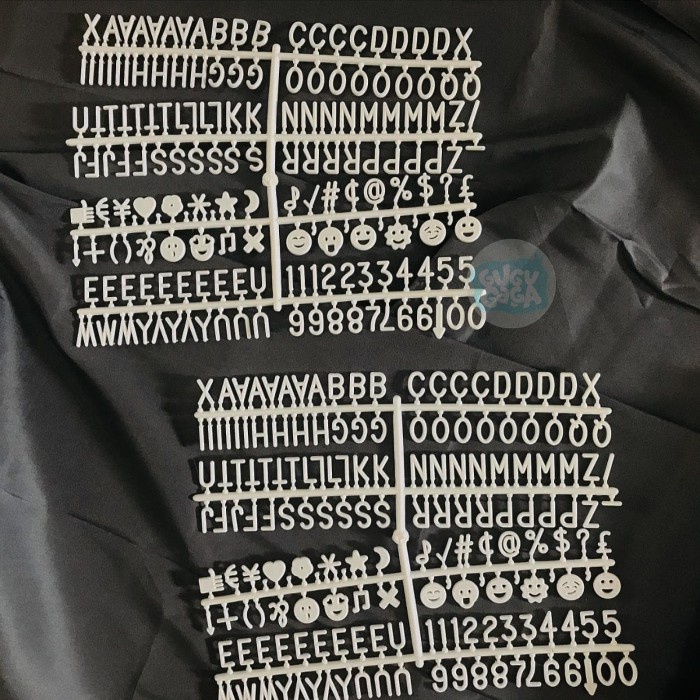 

GUGUGAGA | Letter Board / Papan Nama Bayi / Felt Letter Board / Papan promo