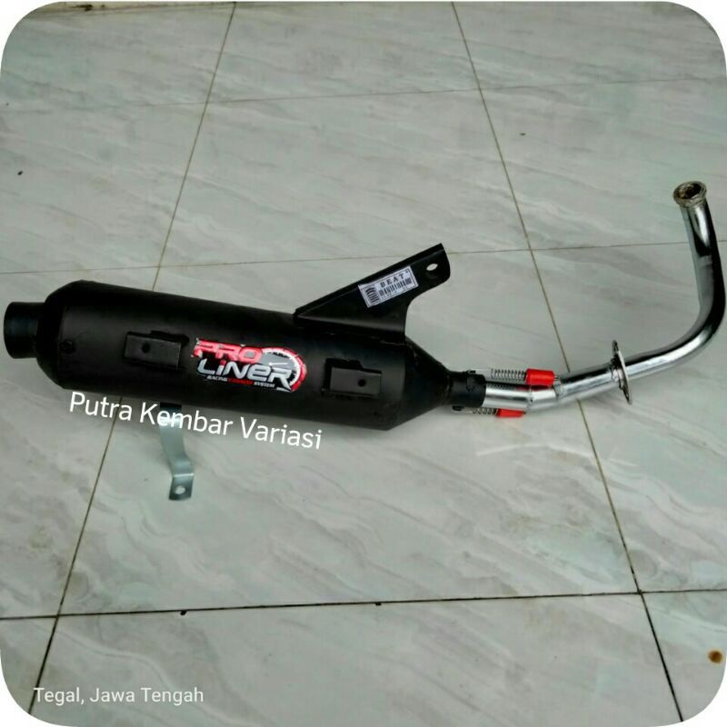 KNALPOT TSUGIGI PROLINER SETANDAR BEAT KARBU//BEAT FI//BEAT NEW