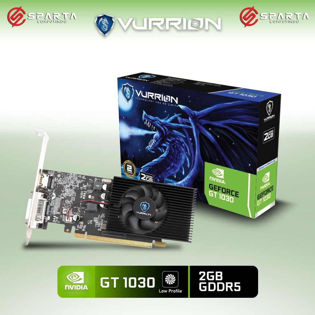 VGA Nvidia Geforce GT 1030 2GB GDDR5 Vurrion New Garansi Resmi