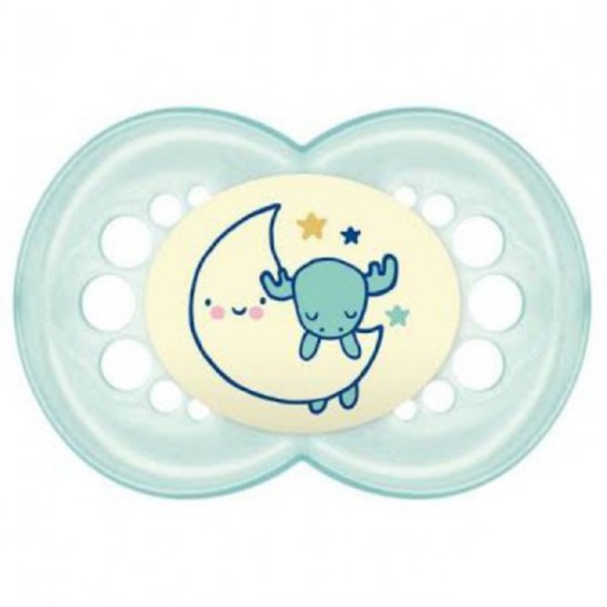 MAM Night / AIR Pacifier Orthodontic Empeng Bayi 6m+ (Tersedia varian warna)