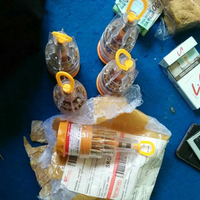 Hot Sale! Obeng Set Multi 31 In 1 Screwdriver Handphone Elektronik Hp Laptop