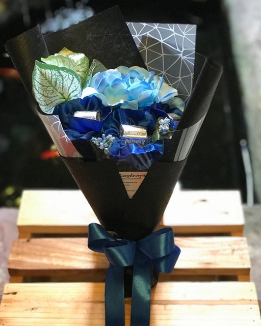 

Buket bunga coklat