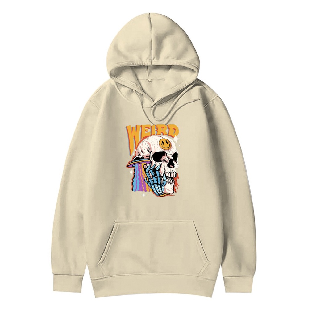 WEIRD HOODIE JUMPER PRIA WANITA Size M-XXL