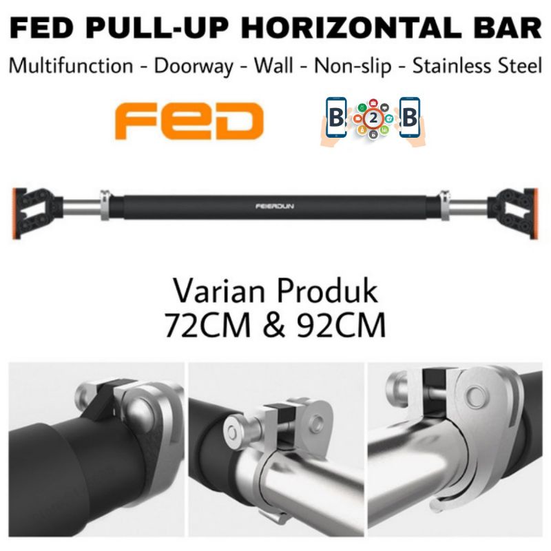 FED PULL-UP HORIZONTAL BAR - Multifunction Pull Up Door Chin Up