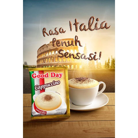 

Good Day Coffe Cappuchino 10 Sachet @25gr