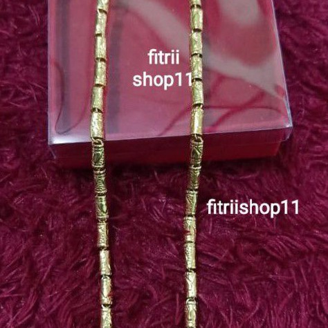 KALUNG BAMBU REPLIKA EMAS 24K
