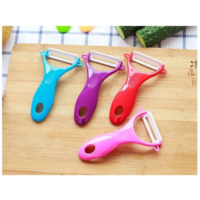 Pisau Pengupas Kulit Buah Sayuran / Peeler Knife Parutan Wortel Kentang Apel Alat Kupas Fruit Peeler