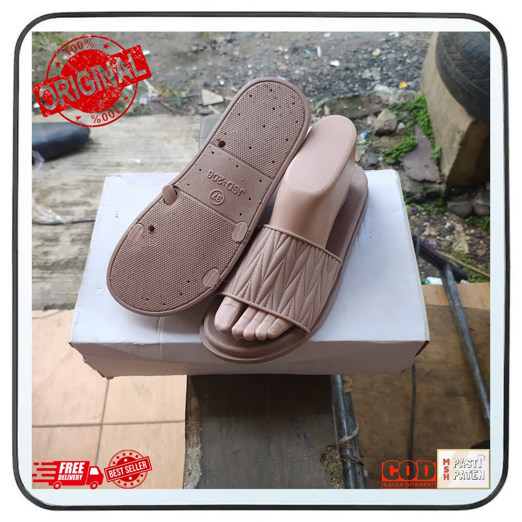 Sandal jelly wanita Sandal selop wanita Sandal impor ori balance jsd 206 size 37-41