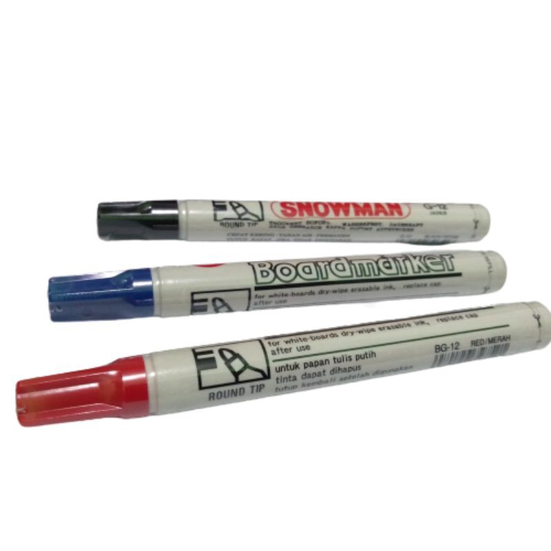 

Snowman Spidol Permanent Marker & Boardmarker