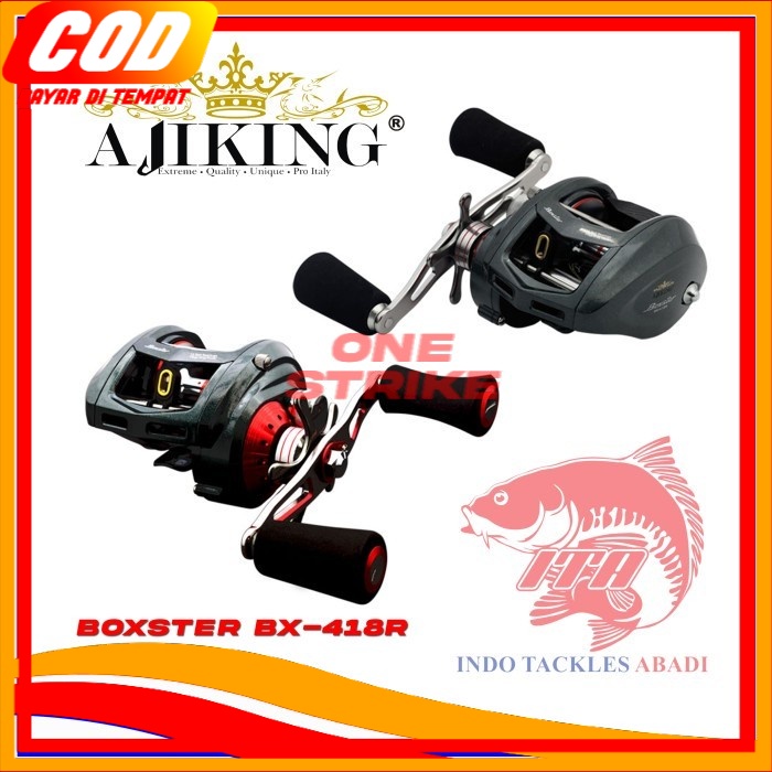 AJIKING REEL BOXSTER BX-418R REEL PANCING