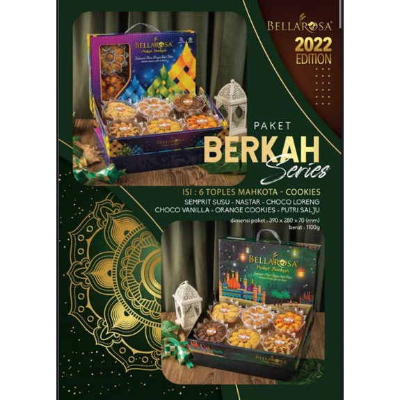 

[TERLARIS]BELLAROSA KUE KERING PAKET BERKAH
