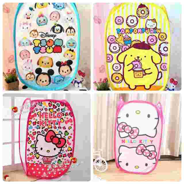 03510 keranjang baju pompompurin keranjang baju tsum tsum