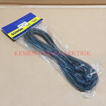 KABEL AC POWER COMPUTER GUHON 220V 10A PANJANG 2M 2 M 2METER 2 METER