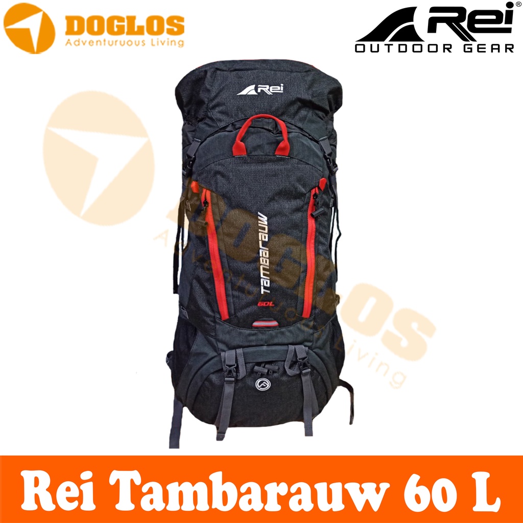 Tas Gunung Carrier Rei Tambarauw 60L Outdoor Camping Hikking Traveling