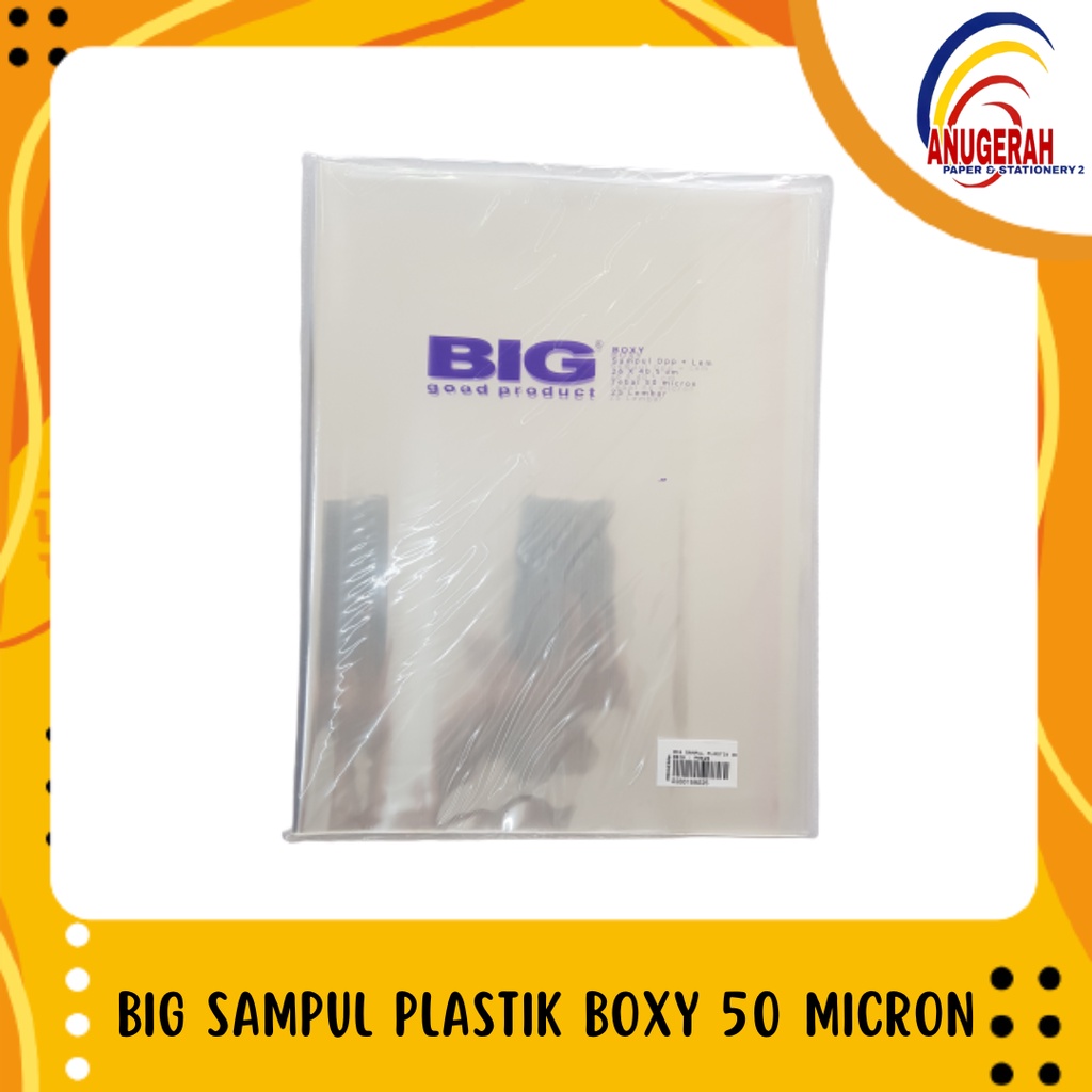 

BIG SAMPUL PLASTIK BOXY 50 MICRON (PAK)