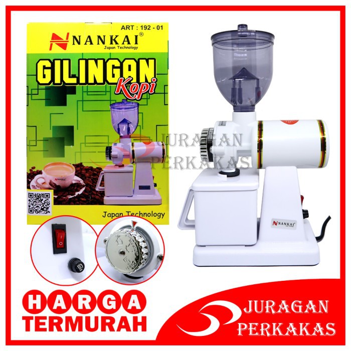 NANKAI MESIN GILINGAN KOPI LISTRIK ELEKTRIK ELECTRIC COFFEE GRINDER