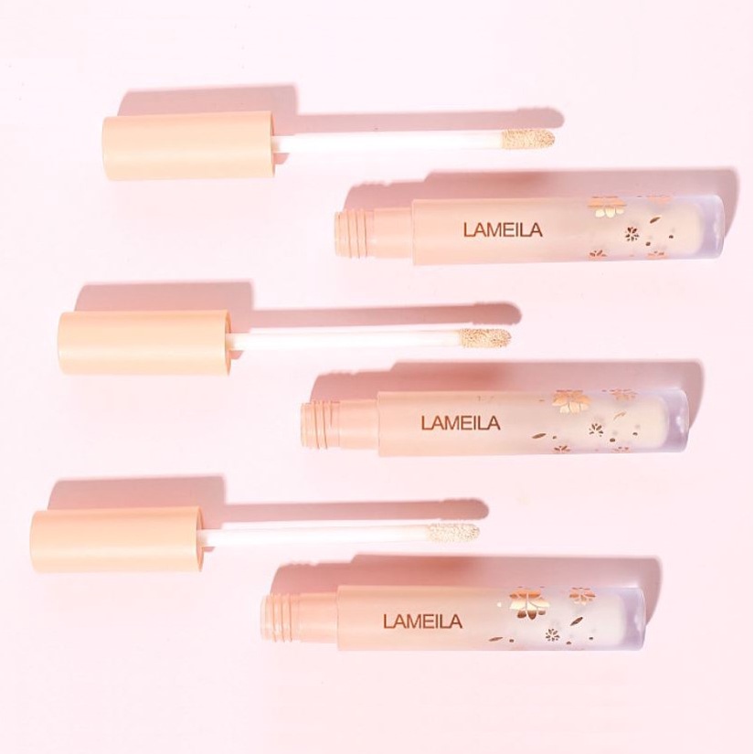 GIRLSNEED77 LAMEILA Concealer Liquid Matte Long Lasting Lameila 1039 Konseler Cair Makeup Penutup Noda Hitam Wajah