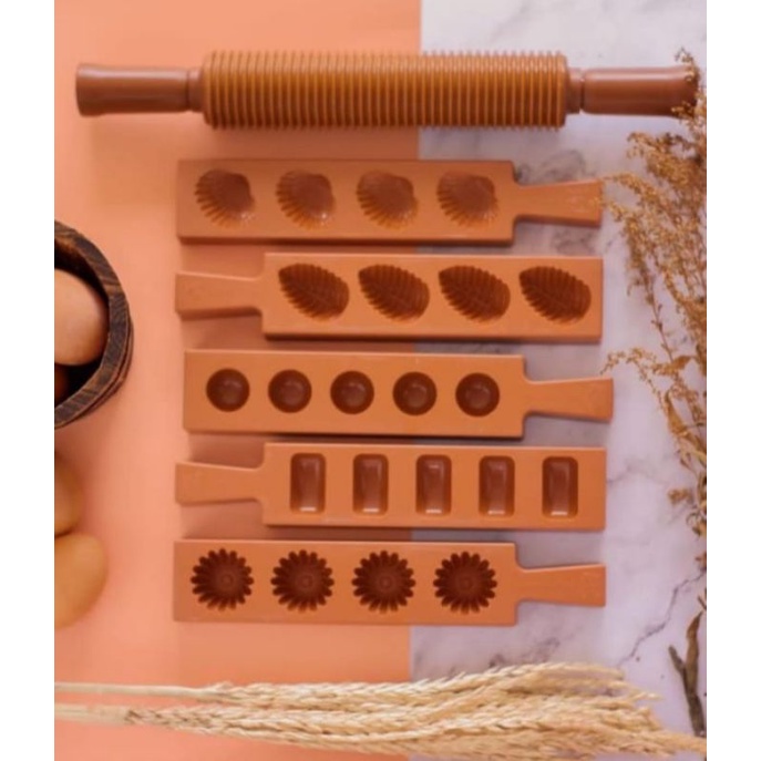 PROMO  Cetakan Malaysia Nastar Ketuk / cetakan nastar daun / cetakan nastar bentuk nanas