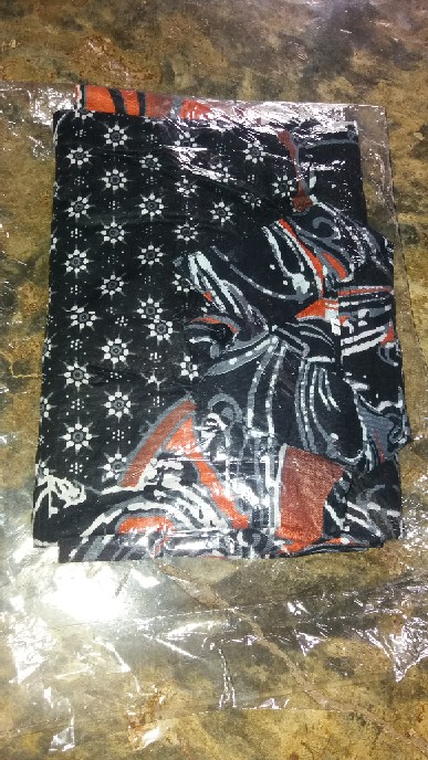 Batik Pria Lengan Pendek Motif Corak Hitam Terbaru Batik Pekalongan Jawa Pria Murah