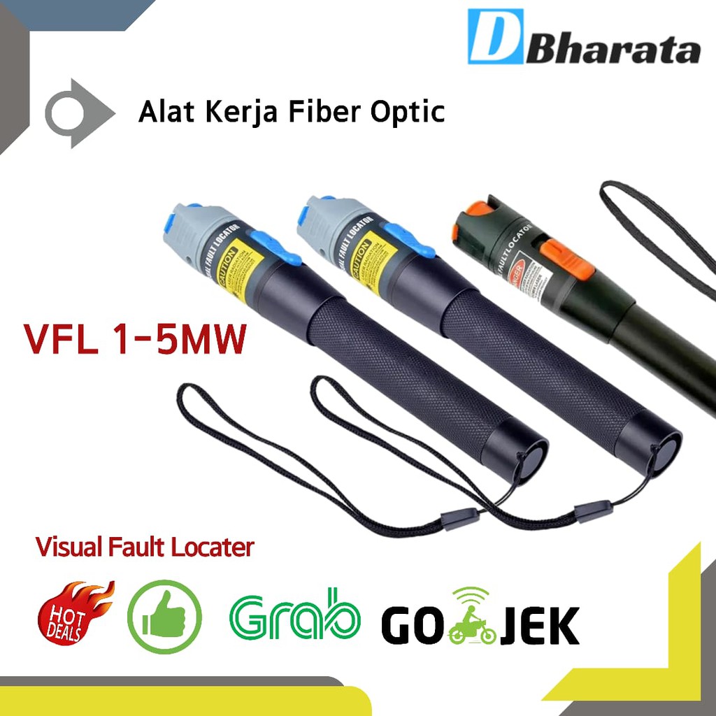 Visual Fault Locater VFL 1-5Mw Fiber Optik Senter Laser Fiber Optic VFL 5Mw