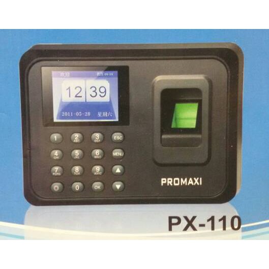 PROMAXI PX-110NEW COVER-Mesin Absen/Absensi Sidik Jari/Finger Scan