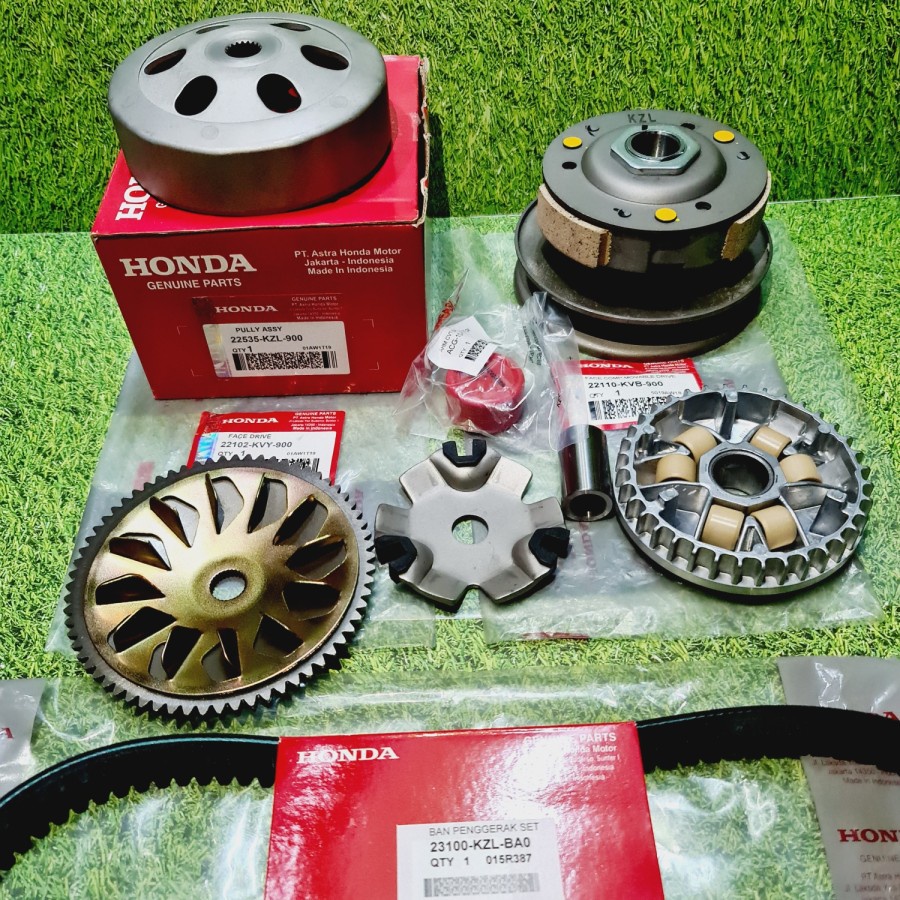 Paketan pully assy cvt beat fi-vario 110 fi-scoopy fi