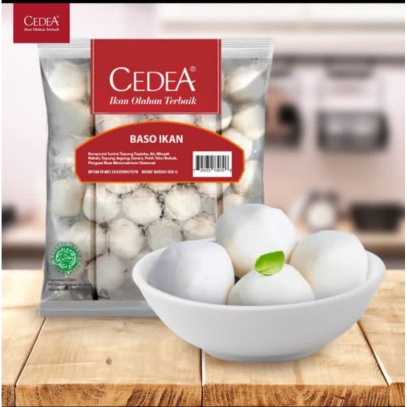 

Bakso Ikan Cedea 500gr