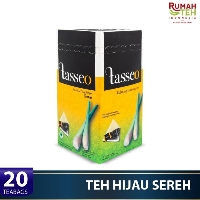 

[ COD ] Tasseo Calming Lemongrass 20 Bags - Premium Tea Bag SPECIAL Kode 540