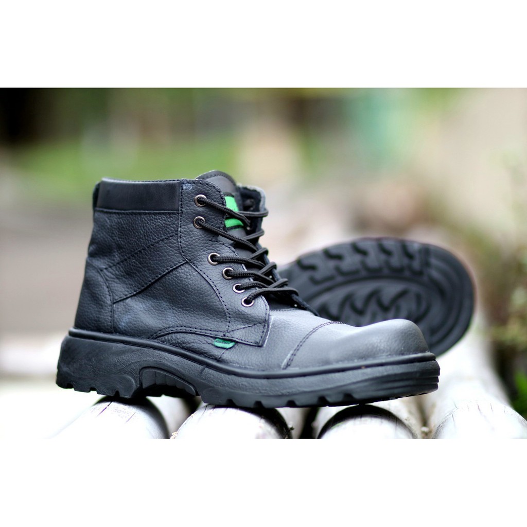 PROMO! SEPATU BOOTS PRIA KULIT ASLI I BOOT PHAN L BUT HIKING L BUTS SEKOLAH BOT PROYEK I BUT'S KERJA