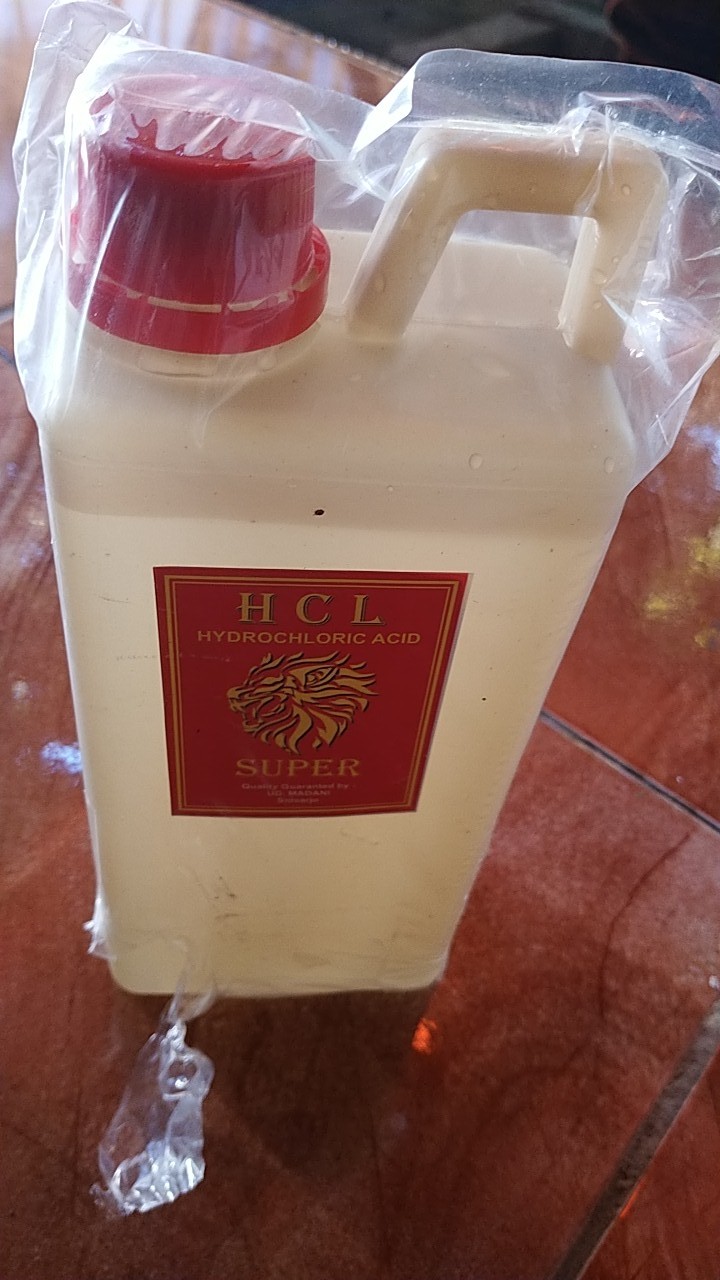 Hcl Pembersih Kerak Keramik Dinding Lantai Penyumbat Saluran Pipa Air