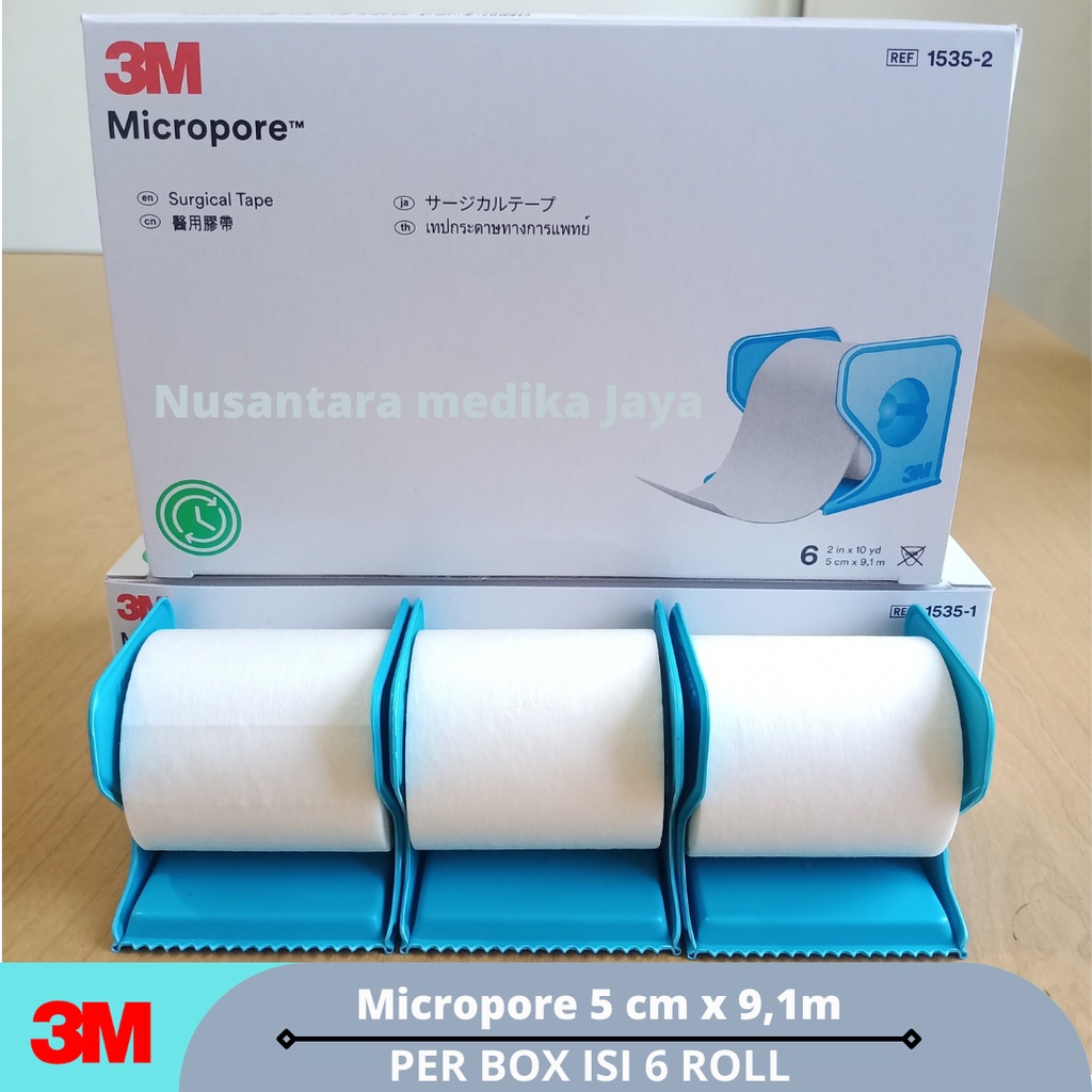 PLESTER MICROPORE 3M PERBOX