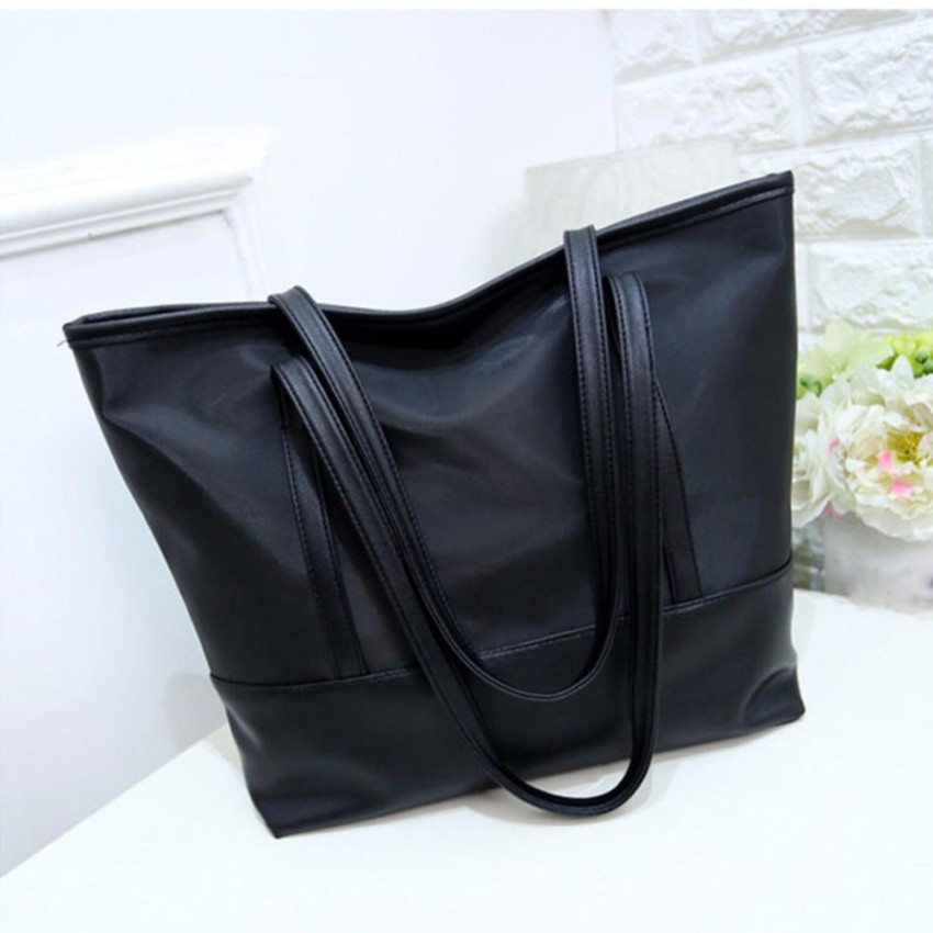 Dijual QuincyLabel Jill Tote Bag - Hitam Limited
