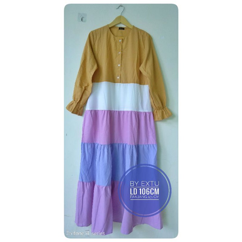 Gamis Rainbow Ori by Extu