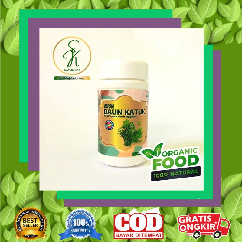 

Kapsul Herbal Daun Katuk melancarkan produksi Asi